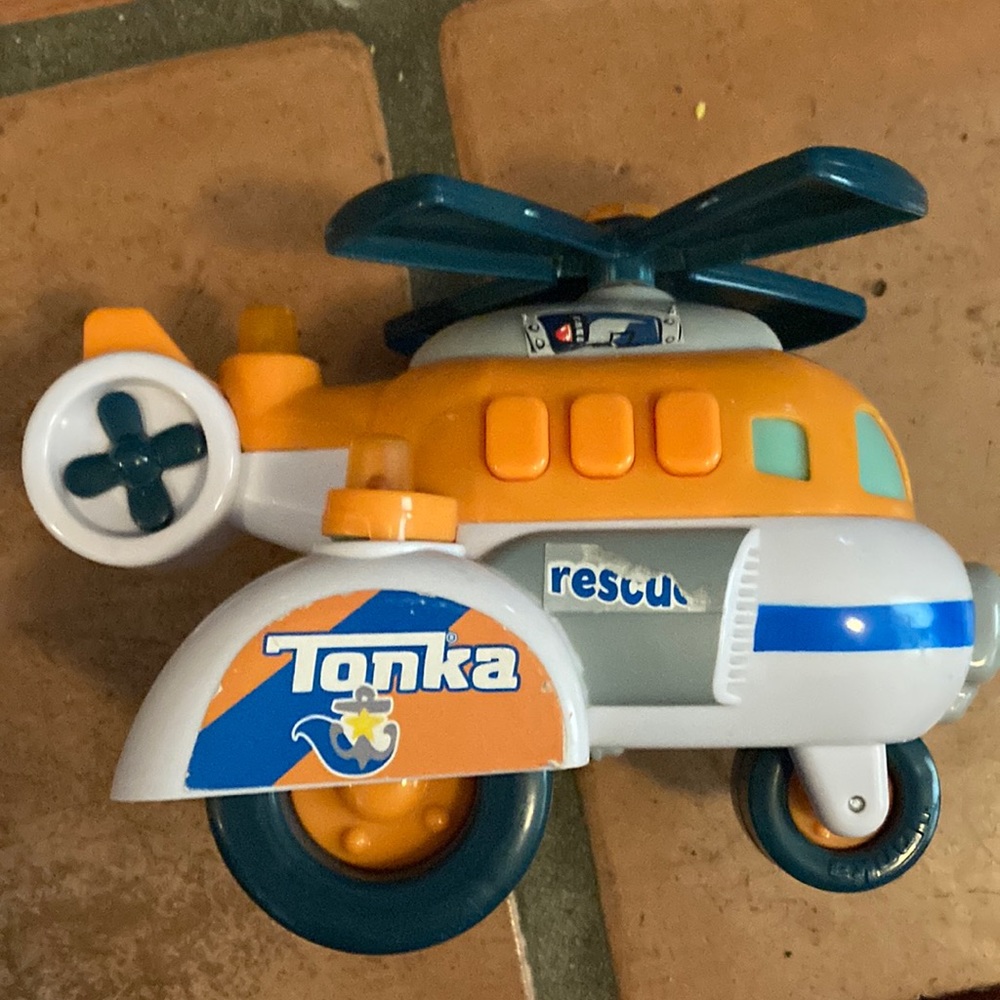 Tonka battery powered helicopter